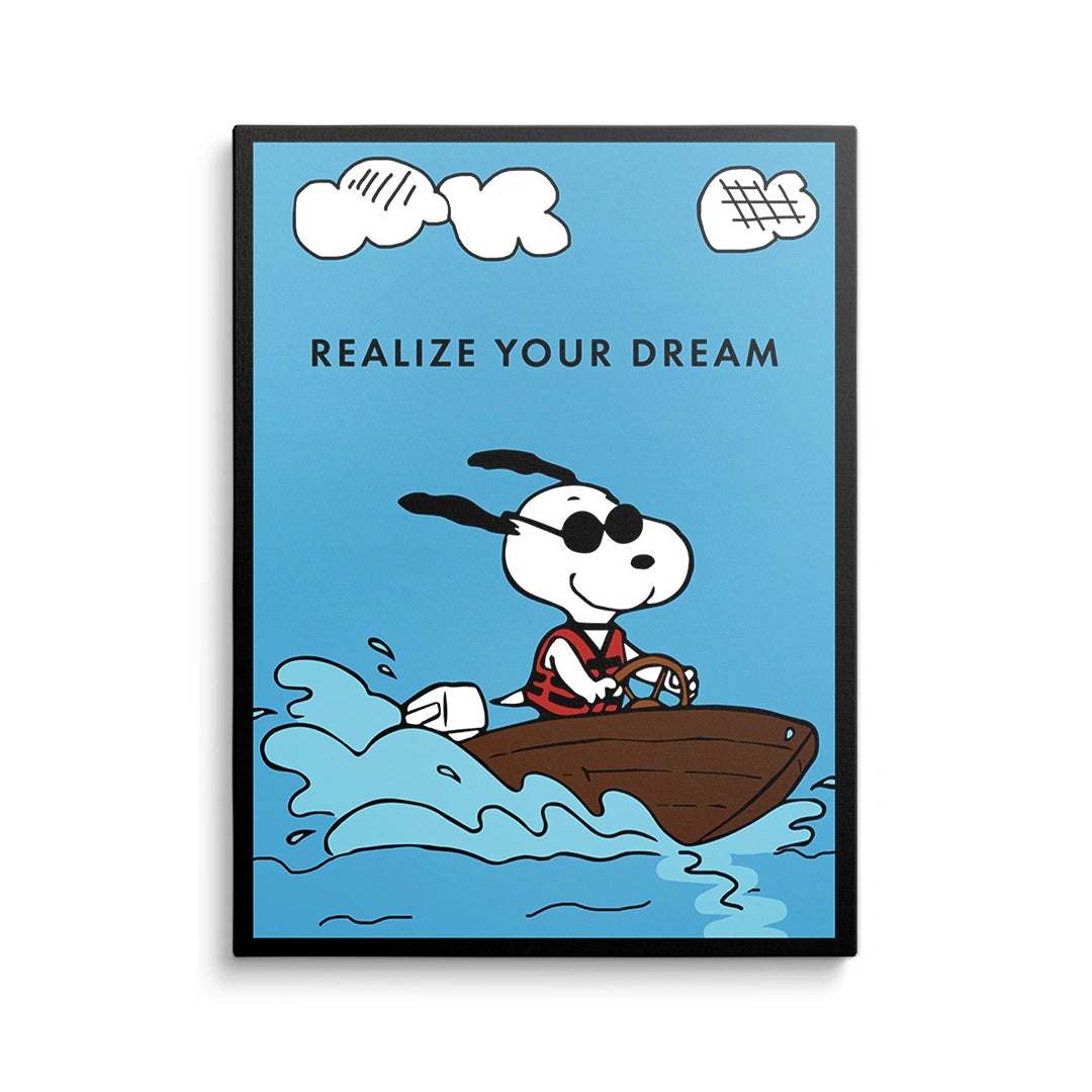 Snoopy clearance canvas art