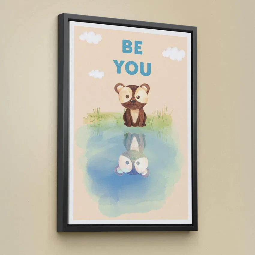 Discover Kids Canvas Wall Art, Be you Kids Canvas Art | Motivational Kids Canvas Wall Art , BE YOU by Original Greattness™ Canvas Wall Art Print