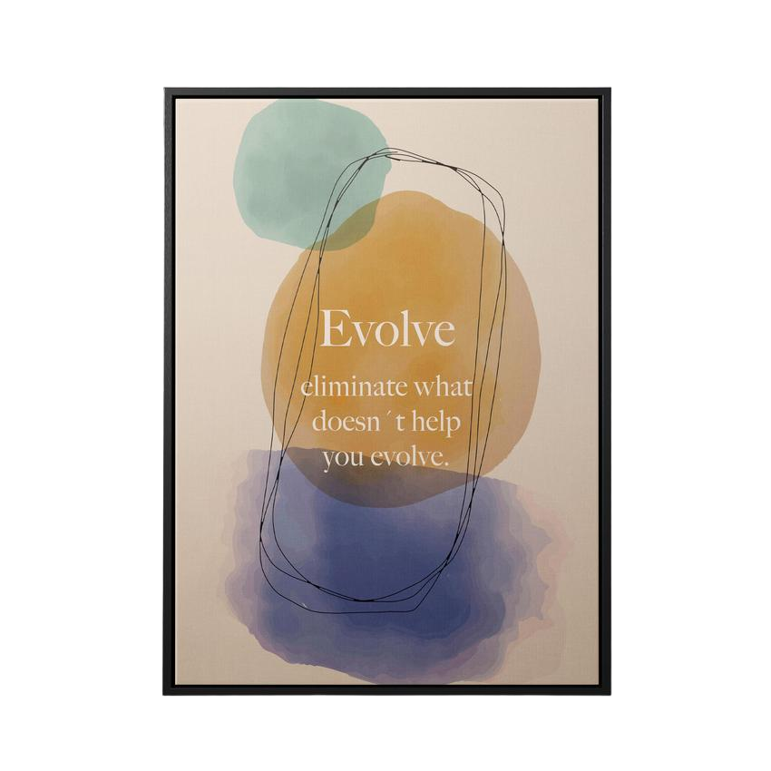 Discover Motivational Canvas Art, Evolve (Women Edition) - Inspirational Artwork for Home, EVOLVE (WOMEN EDITION) by Original Greattness™ Canvas Wall Art Print