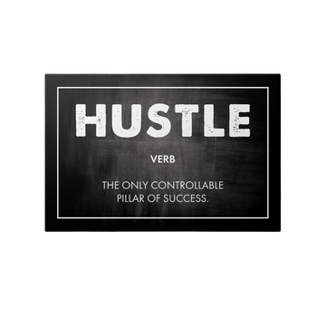 Discover Motivational Canvas Art, Hustle Canvas Art | Motivational Artwork, HUSTLE by Original Greattness™ Canvas Wall Art Print