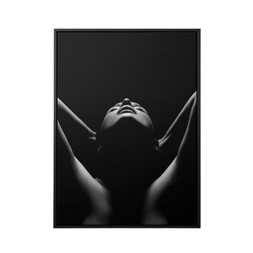 Discover Black Women Canvas Art, Women Secrets - Nude Body Inspirational Black Wall Art, The Women Secrets by Original Greattness™ Canvas Wall Art Print