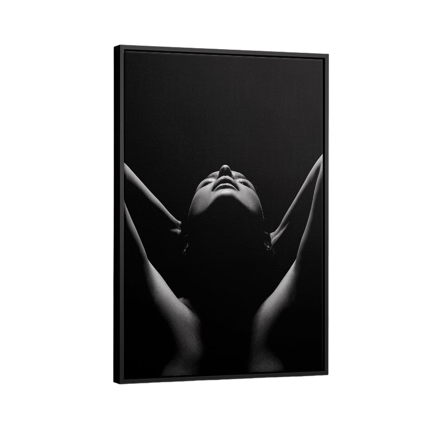 Discover Black Women Canvas Art, Women Secrets - Nude Body Inspirational Black Wall Art, The Women Secrets by Original Greattness™ Canvas Wall Art Print