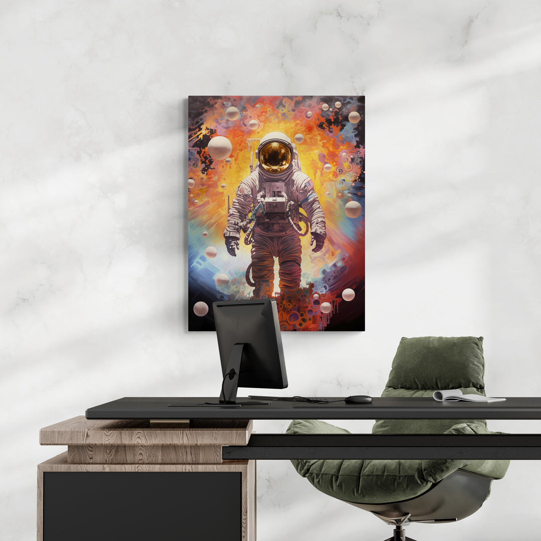 Discover Shop Space Canvas Art, Colorful Astronaut Pop Art Space Painting Wall Art, ASTRONAUT INTERSTELLAR by Original Greattness™ Canvas Wall Art Print