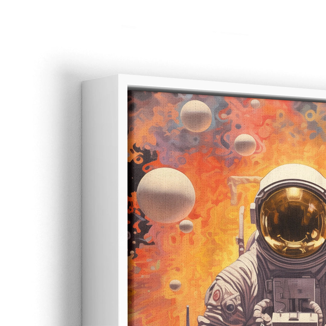 Discover Shop Space Canvas Art, Colorful Astronaut Pop Art Space Painting Wall Art, ASTRONAUT INTERSTELLAR by Original Greattness™ Canvas Wall Art Print