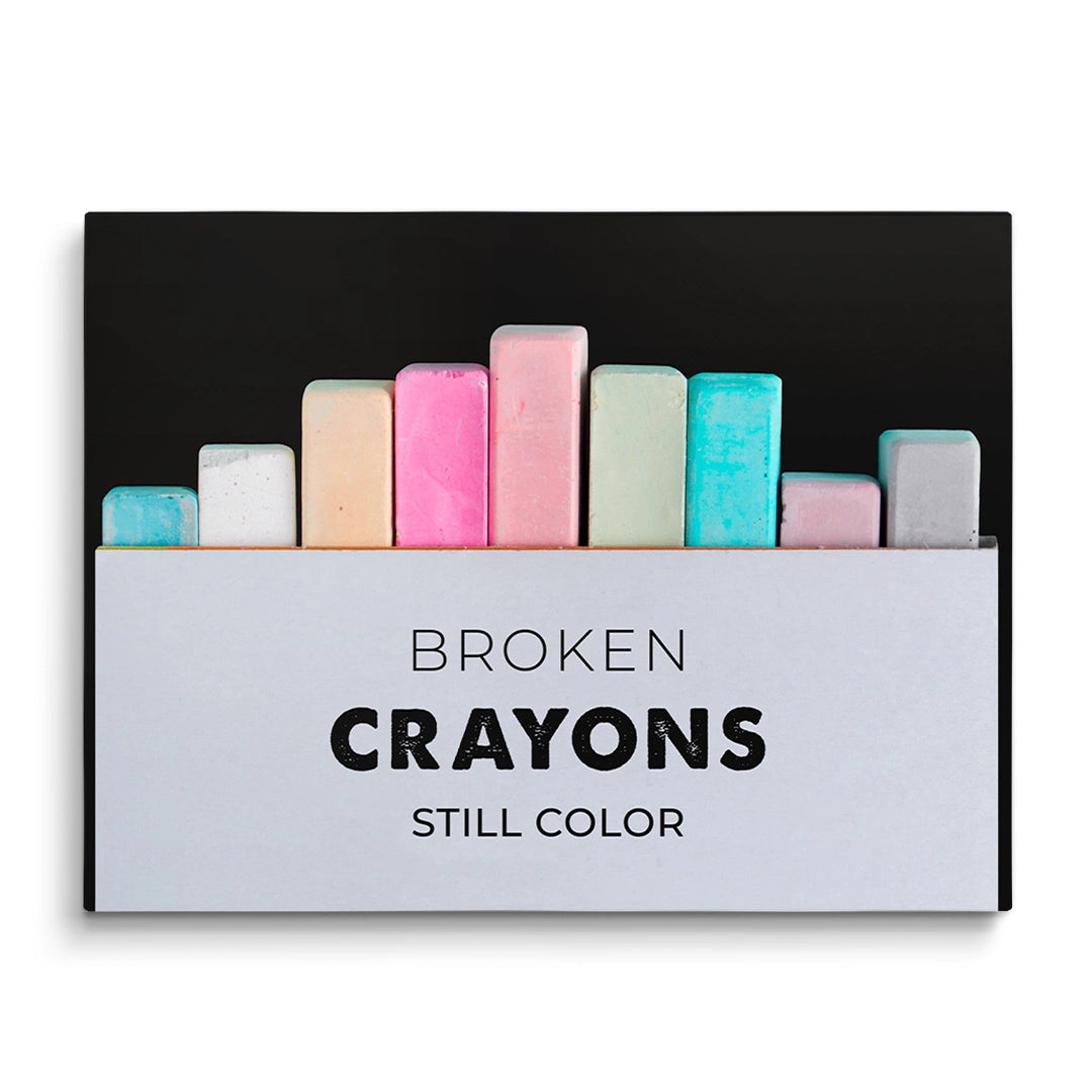 Discover Motivational Canvas Art, Broken Crayons Still Color | Canvas Art for Home&Office, BROKEN CRAYONS STILL COLOR by Original Greattness™ Canvas Wall Art Print