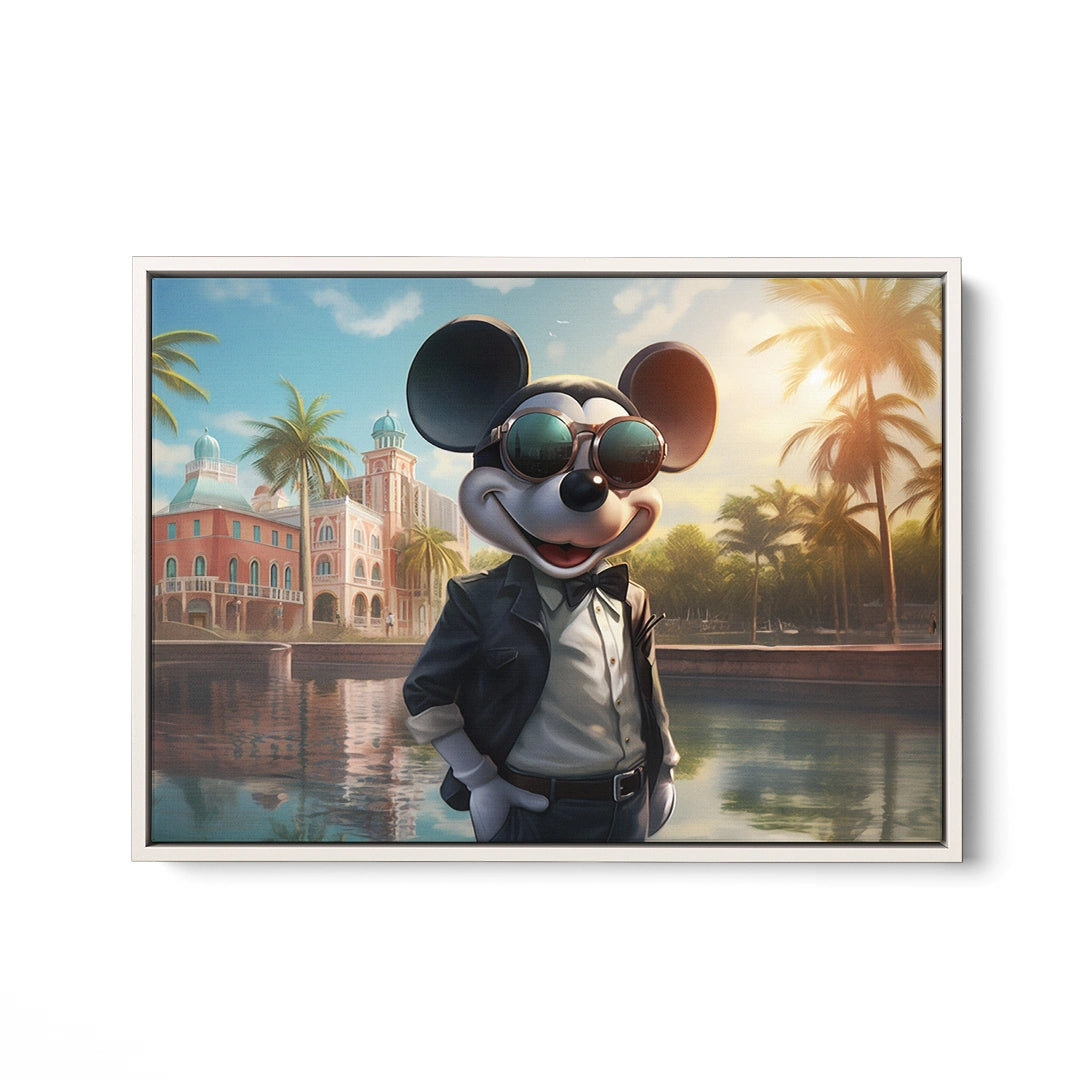 Discover Mickey Mouse Canvas Art, Mickey Mouse Suit Hollywood Disney Canvas Art, BUSINESS MOUSE by Original Greattness™ Canvas Wall Art Print