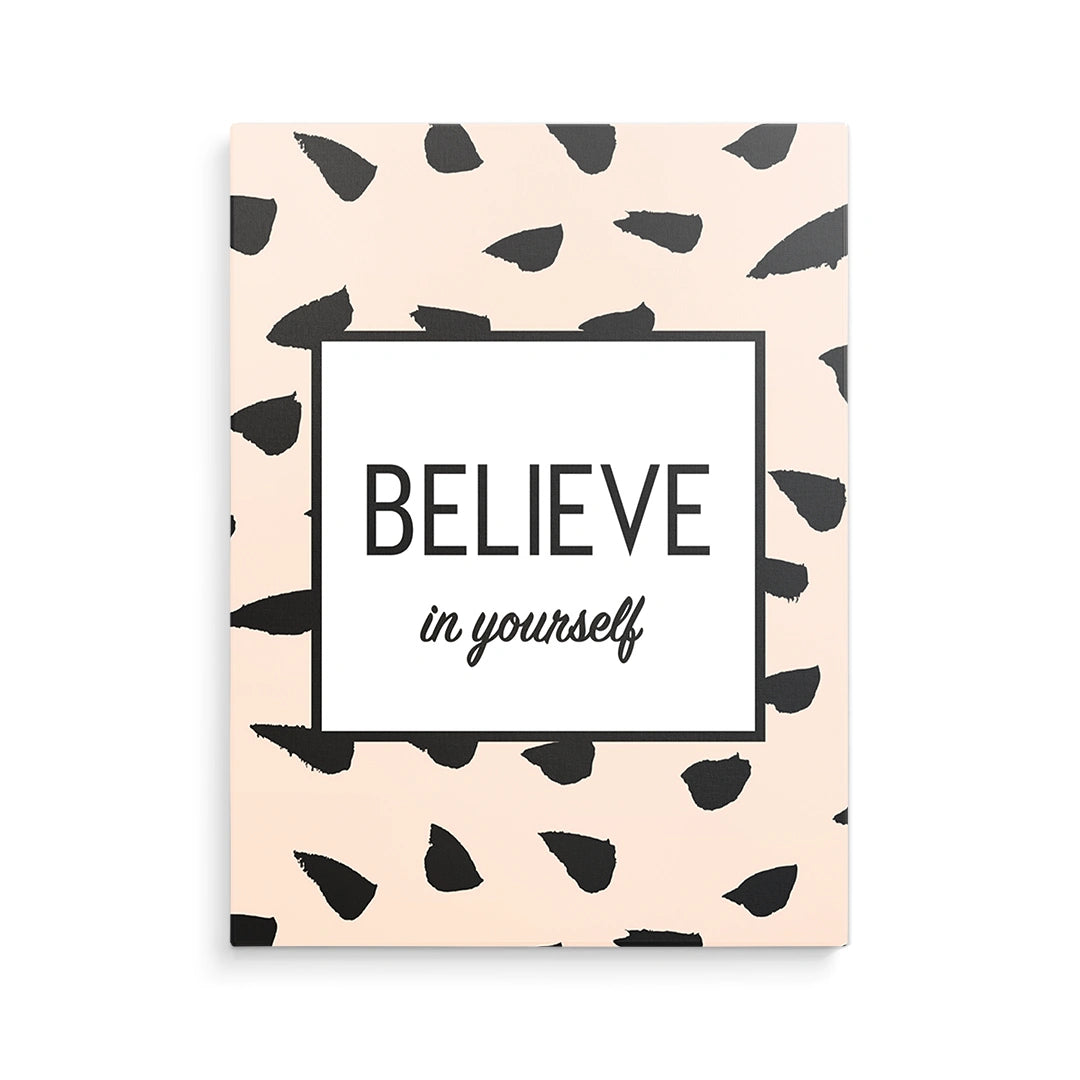 Discover Women Inspirational Wall Art, Believe in You Inspirational Women Canvas Art, BELIEVE IN YOU (WOMEN) by Original Greattness™ Canvas Wall Art Print