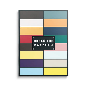 Discover Shop Workspace Wall Art, Break the Pattern I Artwork for Home, BREAK THE PATTERN II by Original Greattness™ Canvas Wall Art Print