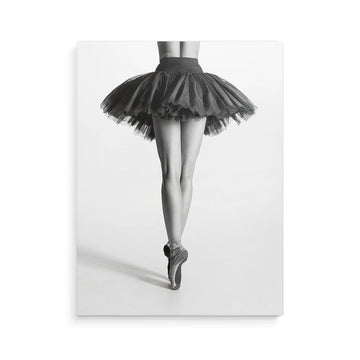 Discover Dance Canvas Art, Ballerina - Tutu Modern Ballerina Ballet Canvas Wall Art, Ballerina Dance Canvas by Original Greattness™ Canvas Wall Art Print