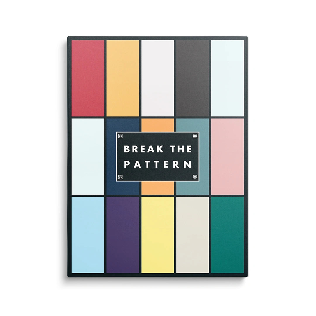 Discover Motivational Office Wall Art, Break the Pattern Canvas Art, BREAK THE PATTERN by Original Greattness™ Canvas Wall Art Print