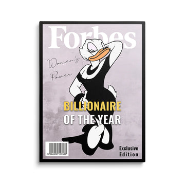 Discover Forbes Money Canvas Art, Forbes Daisy Duck Canvas Wall Art , FORBES OF THE YEAR by Original Greattness™ Canvas Wall Art Print