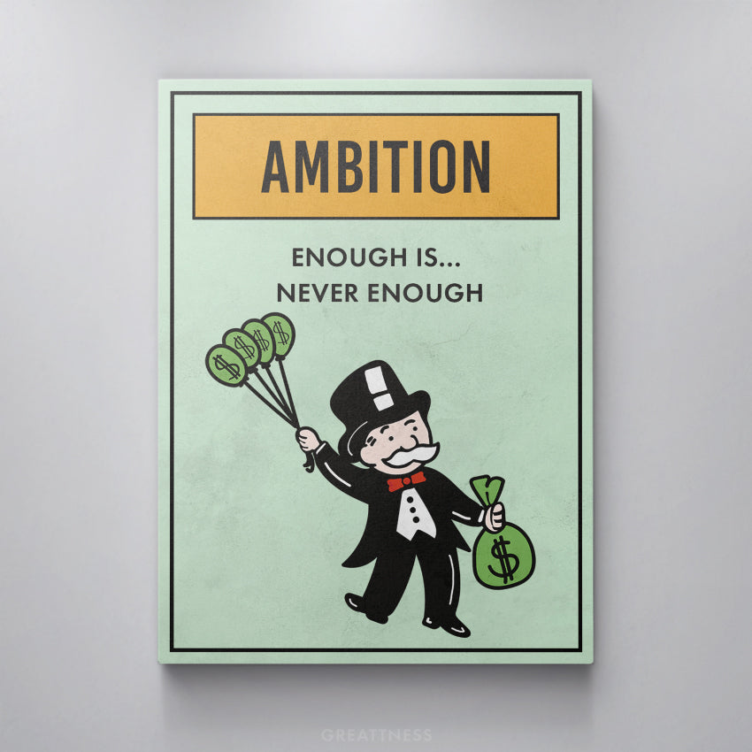 Discover Monopoly Card Wall Art, The Properties Bundle | Motivational Set of 3 Art Pieces, THE PROPERTIES BUNDLE by Original Greattness™ Canvas Wall Art Print