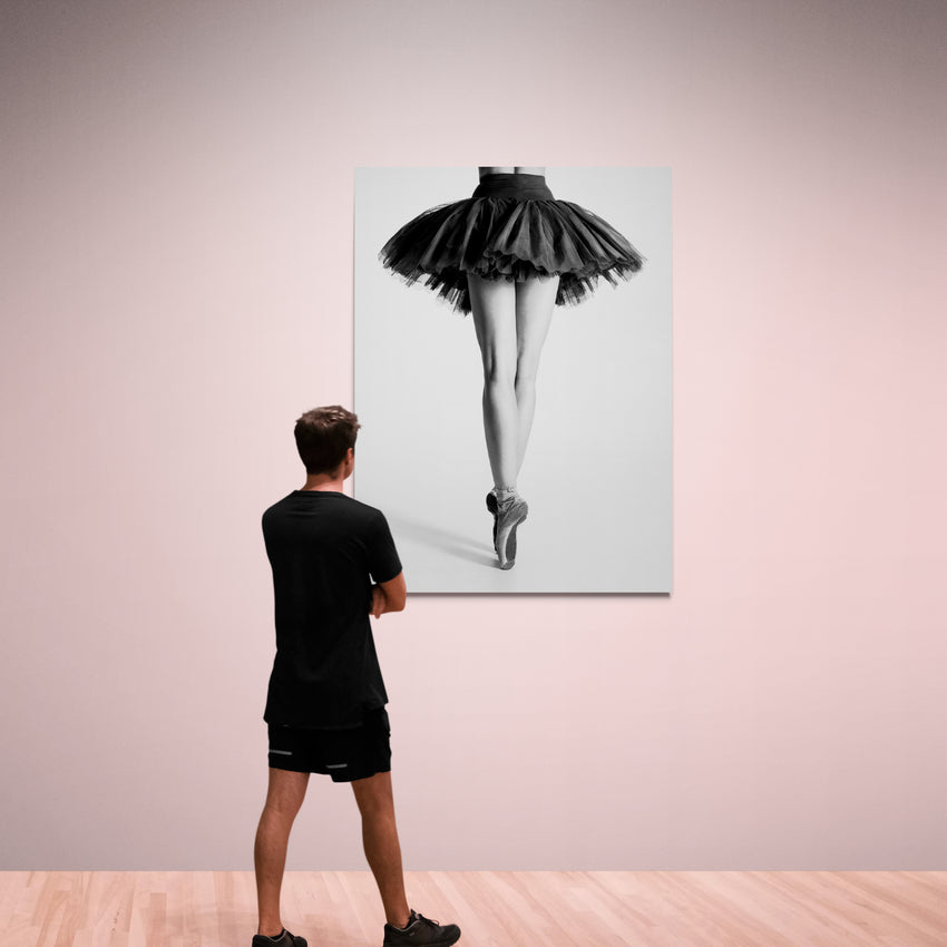 Discover Dance Canvas Art, Ballerina - Tutu Modern Ballerina Ballet Canvas Wall Art, Ballerina Dance Canvas by Original Greattness™ Canvas Wall Art Print