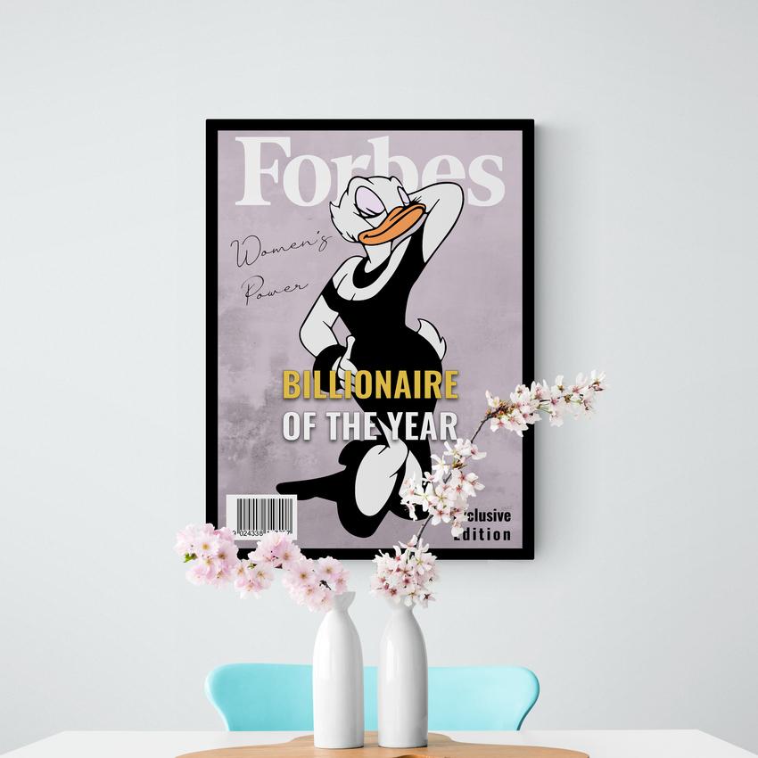 Discover Shop Forbes Canvas Art, The Billionaire of the Year Bundle | Motivational Bundle Set, BILLIONAIRE OF THE YEAR BUNDLE by Original Greattness™ Canvas Wall Art Print