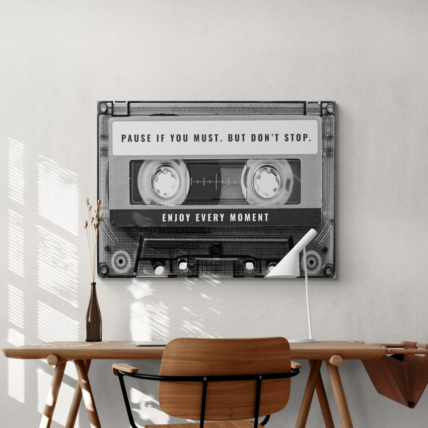 Discover Motivational Music Canvas Art, Enjoy Every Moment - Music Canvas Art for Home & Office, ENJOY EVERY MOMENT by Original Greattness™ Canvas Wall Art Print