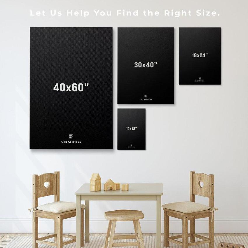 Discover Shop Kids Canvas Art, Kids Statement Bundle of 2 Canvas Art Pieces, STATEMENT BUNDLE FOR KIDS by Original Greattness™ Canvas Wall Art Print