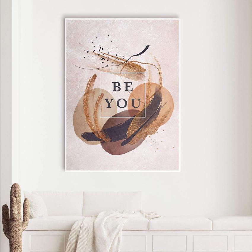 Discover Motivational Canvas Art, Be you (Women Edition) Canvas Art | Modern Motivational Canvas Art, BE YOU (WOMEN EDITION) by Original Greattness™ Canvas Wall Art Print