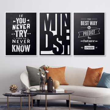 Discover Motivational Success Canvas Art, Motivation Bundle Set of 3 Canvas Art Pieces, MOTIVATION BUNDLE by Original Greattness™ Canvas Wall Art Print