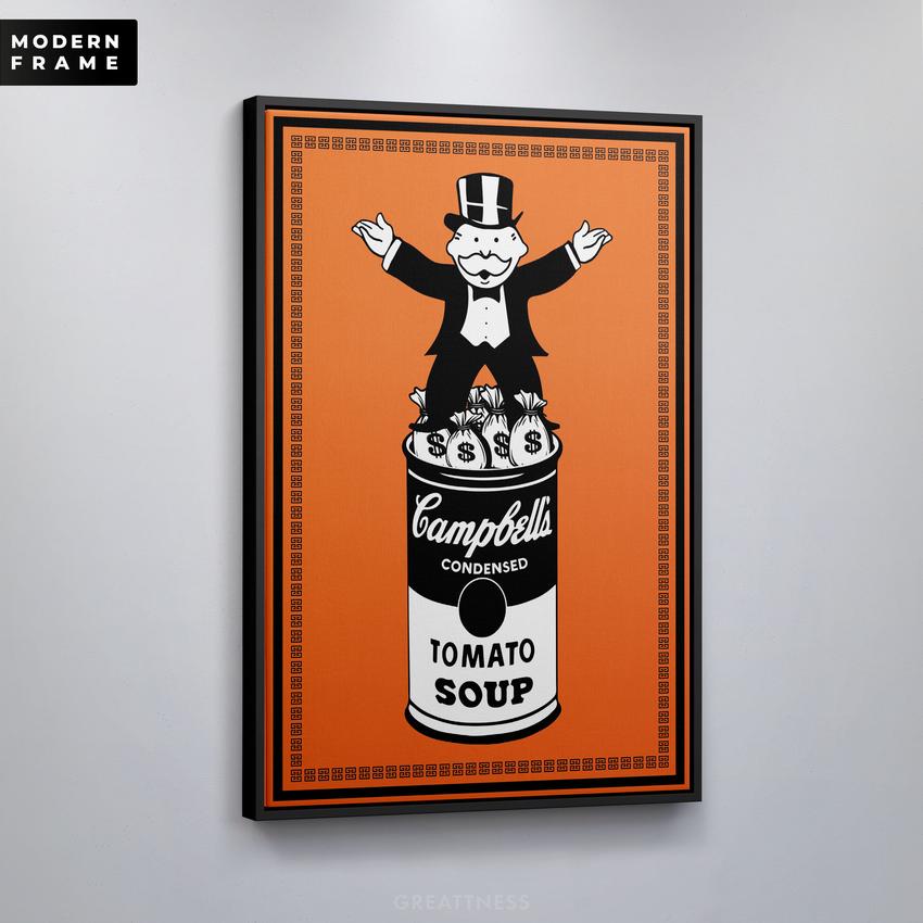 Discover Shop Mr. Monopoly Canvas Art, Time is Money Bundle Large Canvas Wall Art Decor, TIME IS MONEY BUNDLE by Original Greattness™ Canvas Wall Art Print