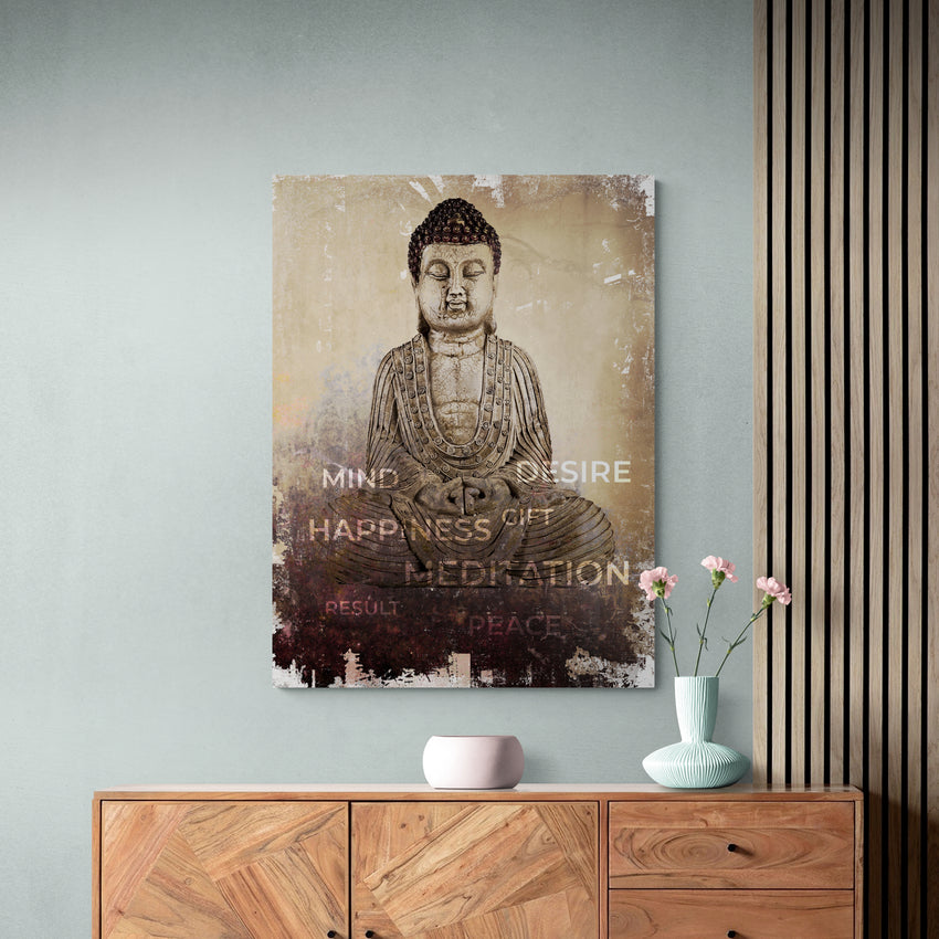 Discover Buddha Canvas Wall Art, Buddha Canvas Wall Art , BUDDHA CANVAS by Original Greattness™ Canvas Wall Art Print